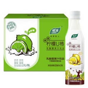 中粮悦活U格柠檬味乳酸菌饮料350ML*15