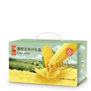 中粮悠采NFC鲜榨玉米汁礼盒250ml*12（泰国进口）